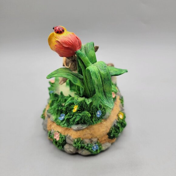 Charming Tails The Waterslide Musical Figurine Mice Swimming Hole Silvestri - Picture 2 of 8